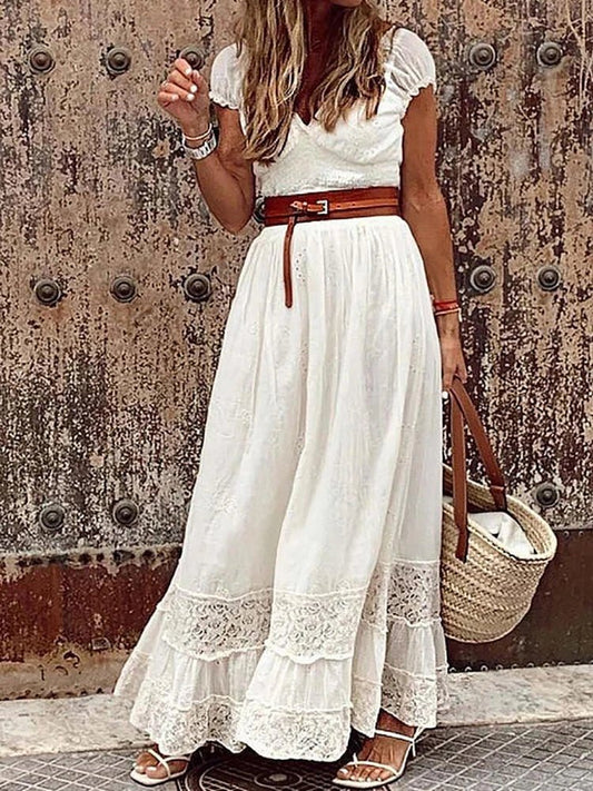 LB | Zwiewna sukienka maxi Ponadczasowa elegancja na każdą okazję