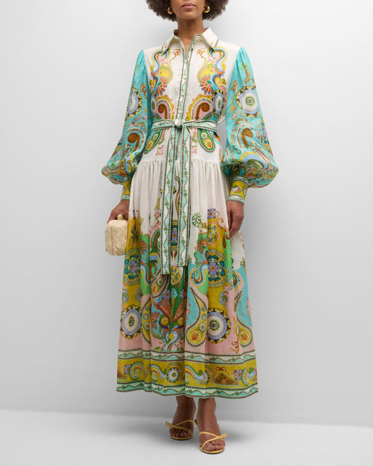 LB | Sukienka maxi Amalfi Dreams