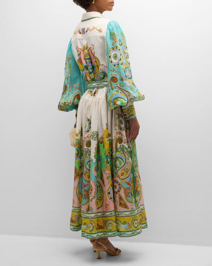LB | Sukienka maxi Amalfi Dreams