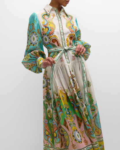 LB | Sukienka maxi Amalfi Dreams