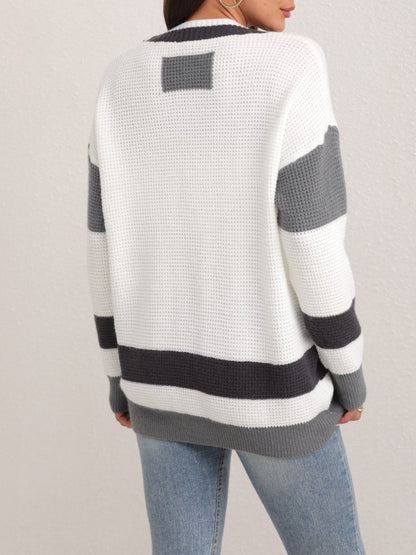LB | Swobodny i modny sweter zimowy