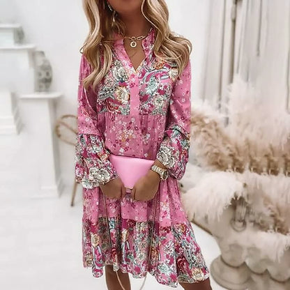 LB | Ladies Boho Maxi Dress Unikalny design