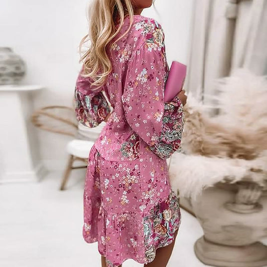 LB | Ladies Boho Maxi Dress Unikalny design