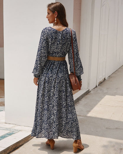 LB | "Nadin" Elegancka sukienka maxi