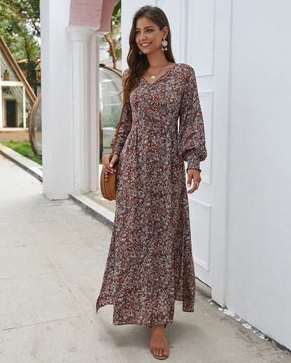 LB | "Nadin" Elegancka sukienka maxi