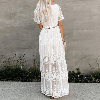 LB | Elegancka i wygodna sukienka maxi