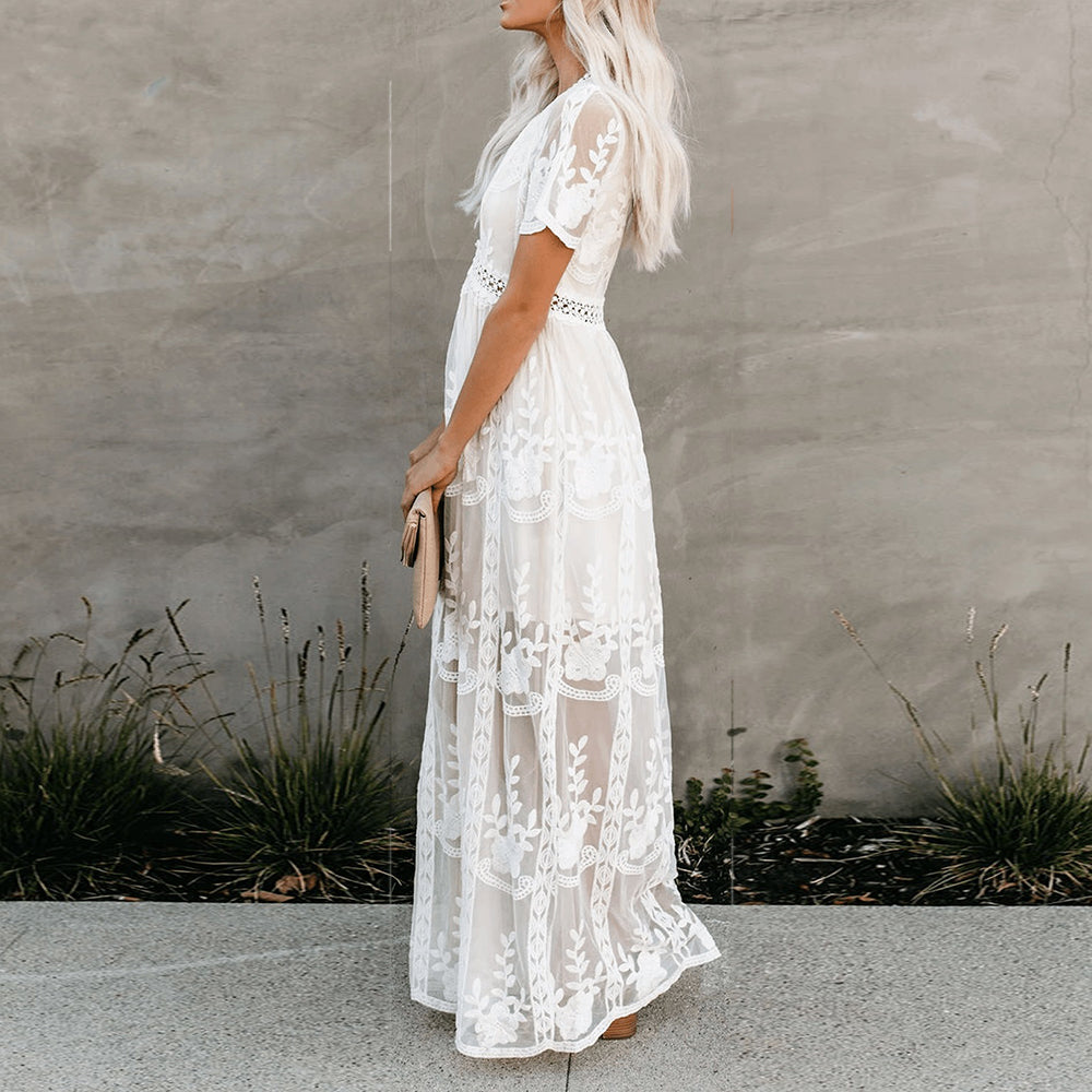 LB | Elegancka i wygodna sukienka maxi