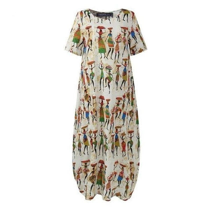 LB | "Zea" designerska sukienka maxi