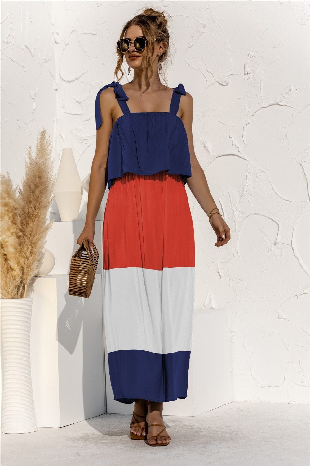LB | "Kayla" Elegancka sukienka maxi