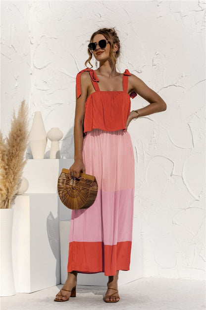 LB | "Kayla" Elegancka sukienka maxi