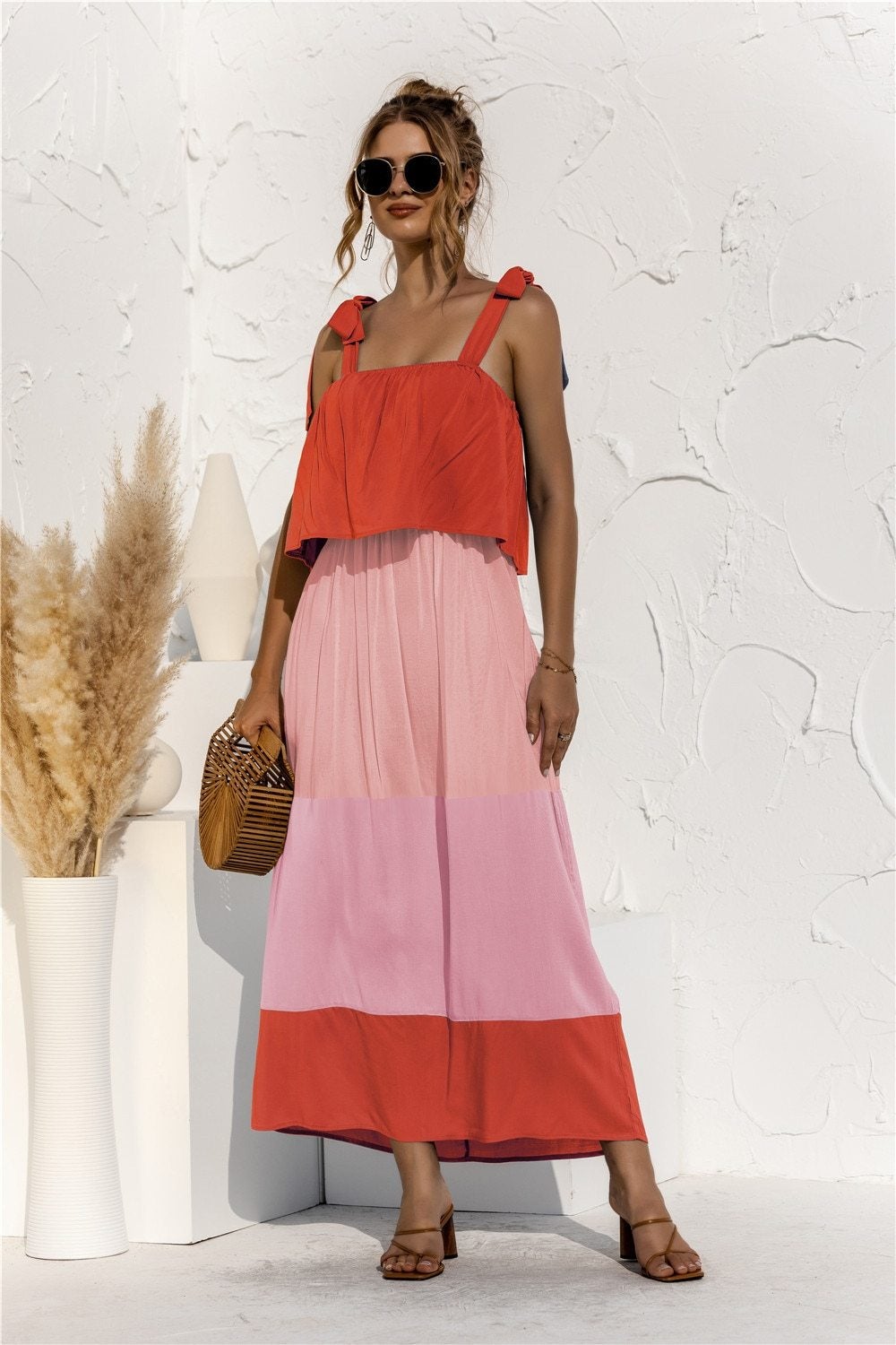 LB | "Kayla" Elegancka sukienka maxi