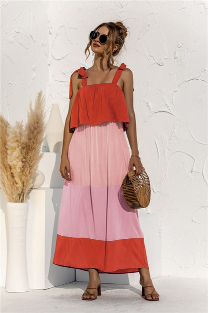 LB | "Kayla" Elegancka sukienka maxi