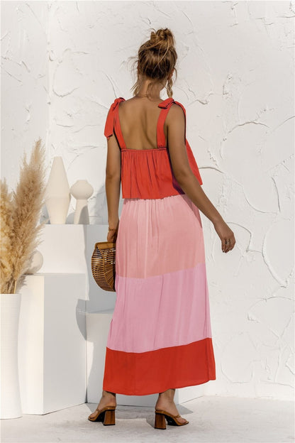 LB | "Kayla" Elegancka sukienka maxi