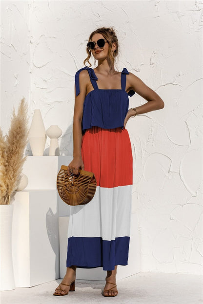 LB | "Kayla" Elegancka sukienka maxi