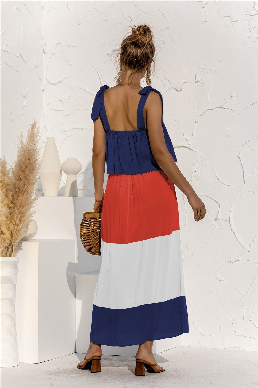 LB | "Kayla" Elegancka sukienka maxi