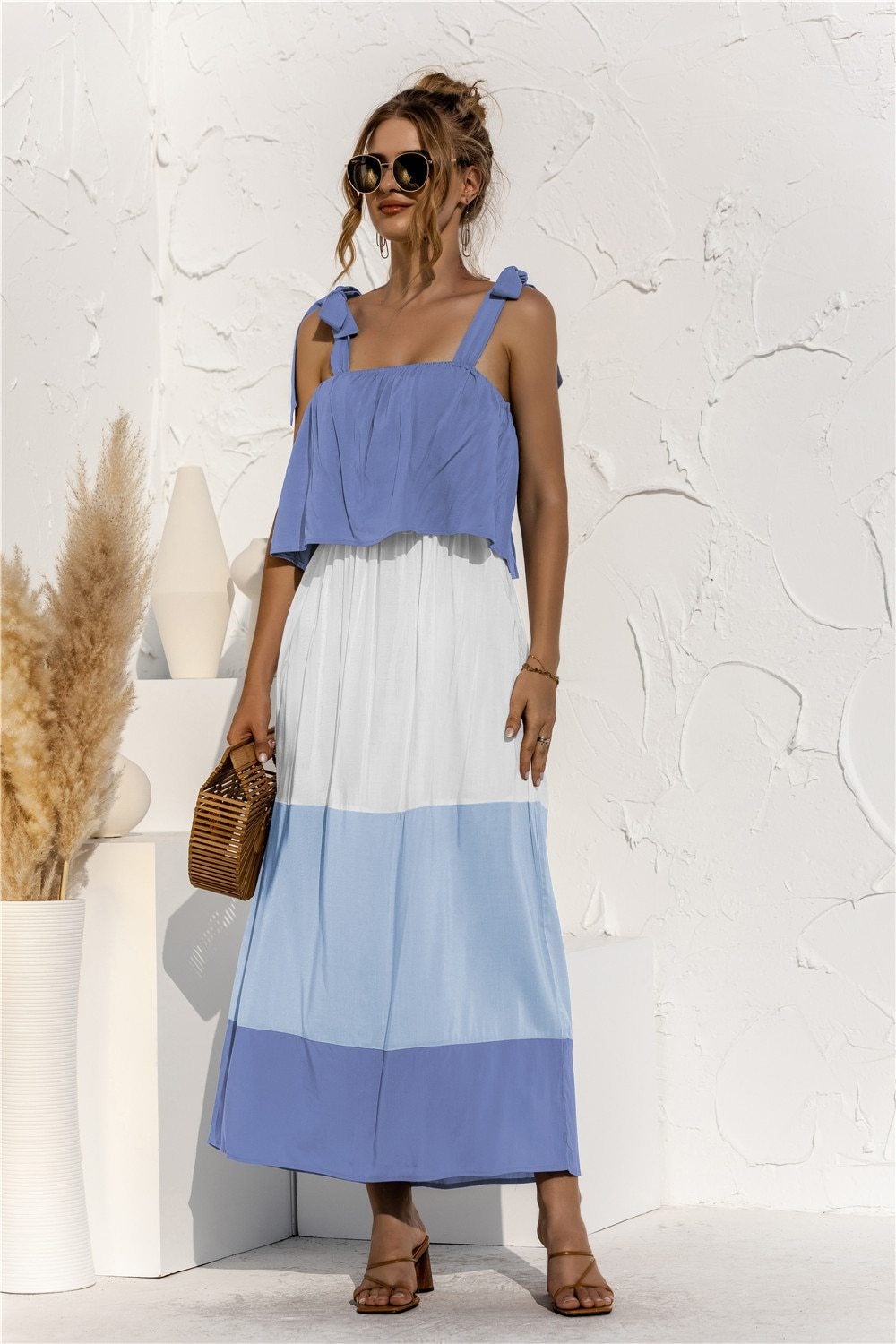 LB | "Kayla" Elegancka sukienka maxi