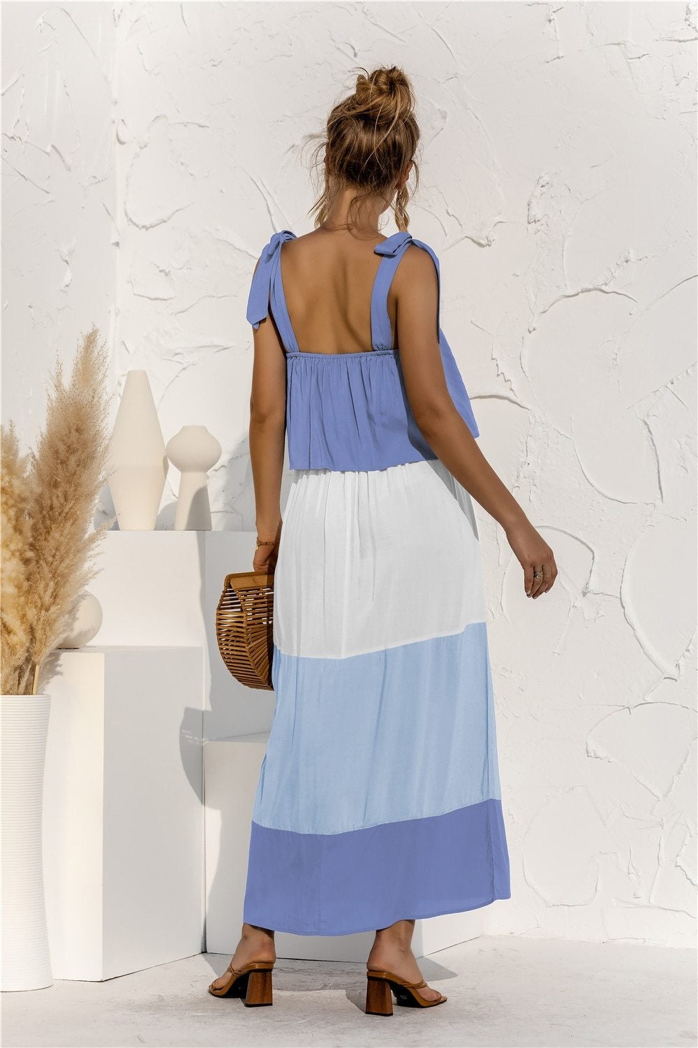 LB | "Kayla" Elegancka sukienka maxi
