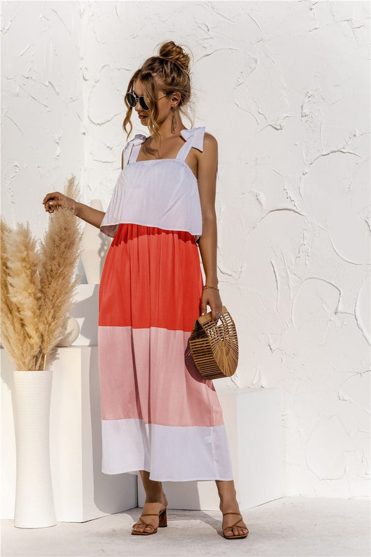 LB | "Kayla" Elegancka sukienka maxi