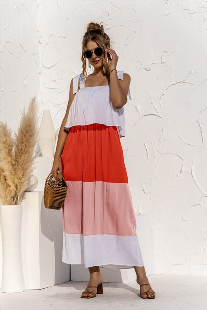 LB | "Kayla" Elegancka sukienka maxi