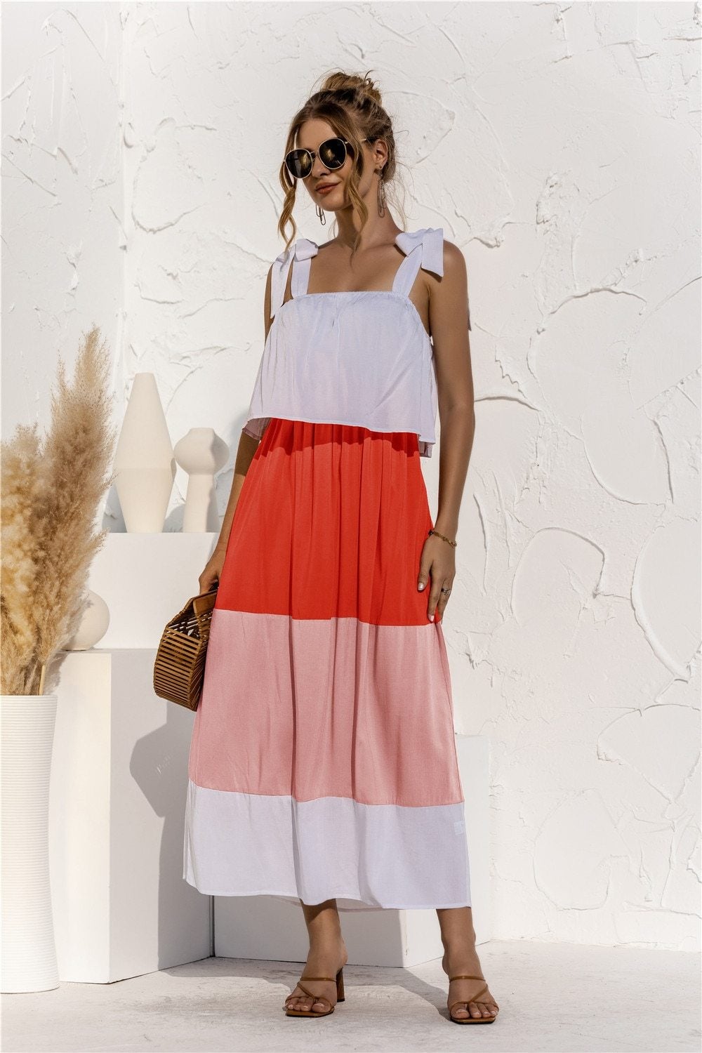 LB | "Kayla" Elegancka sukienka maxi