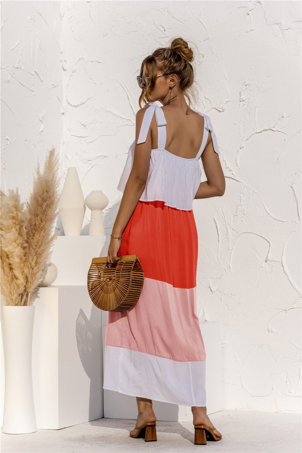 LB | "Kayla" Elegancka sukienka maxi