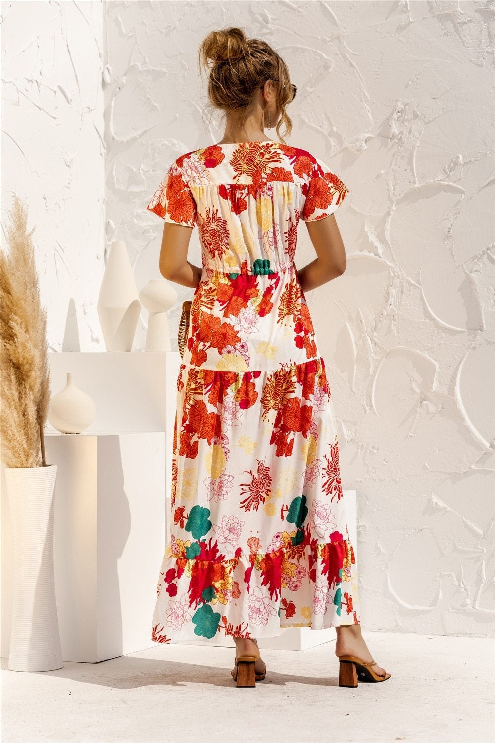 LB | "Kailani" Elegancka designerska sukienka maxi