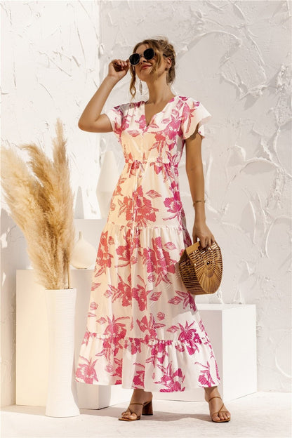 LB | "Kailani" Elegancka designerska sukienka maxi