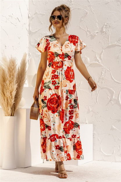LB | "Kailani" Elegancka designerska sukienka maxi