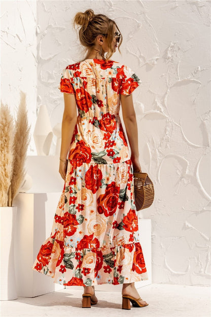 LB | "Kailani" Elegancka designerska sukienka maxi