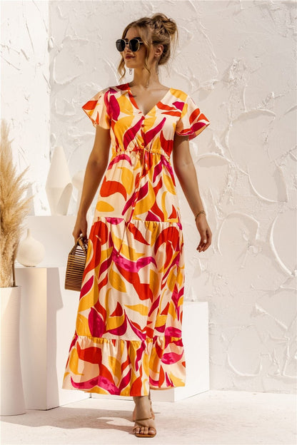 LB | "Kailani" Elegancka designerska sukienka maxi