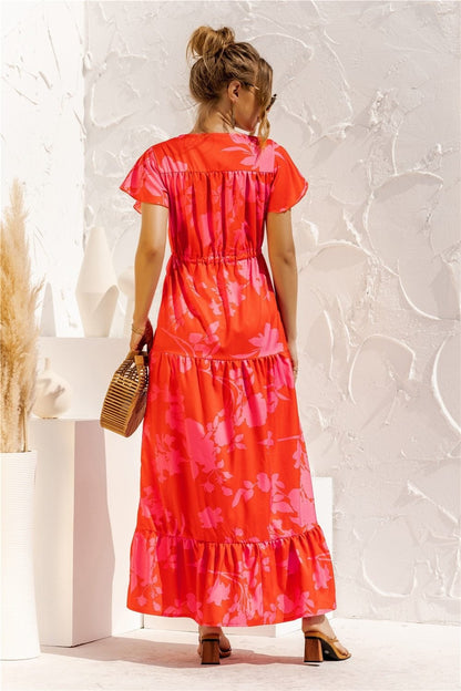 LB | "Kailani" Elegancka designerska sukienka maxi