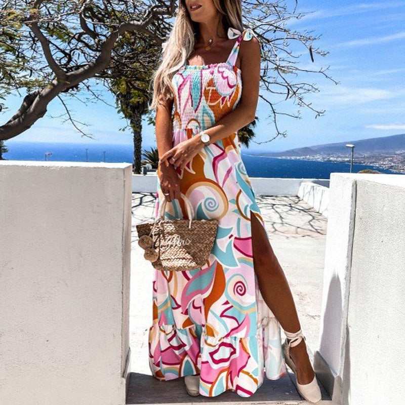 LB | "Thea" designerska sukienka maxi