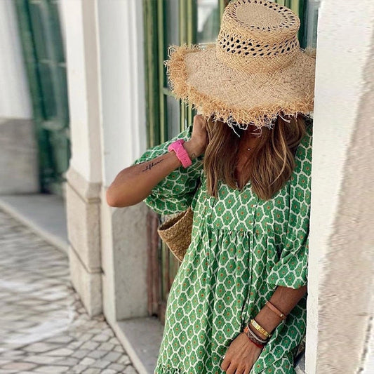LB | "Simone" designerska sukienka maxi