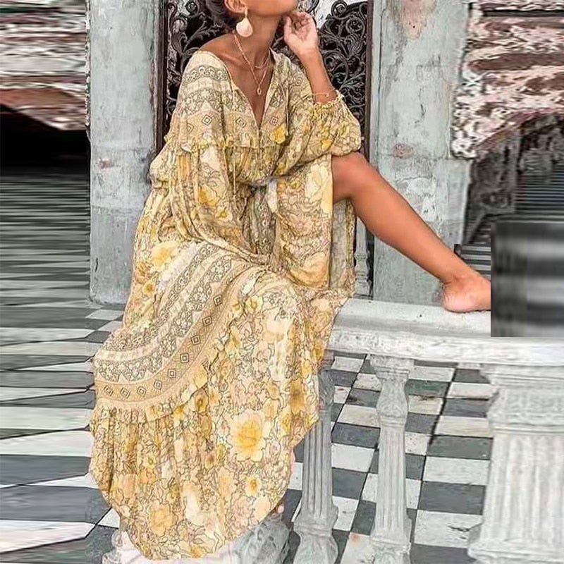 LB | "Mirabella" Elegancka sukienka maxi