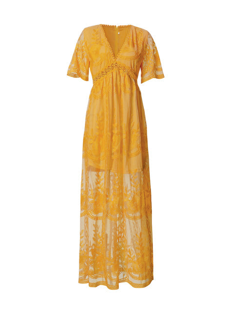 LB | Elegancka i wygodna sukienka maxi