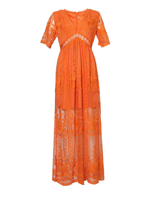 LB | Elegancka i wygodna sukienka maxi