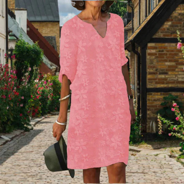 LB | Elegancka letnia sukienka maxi dla kobiet