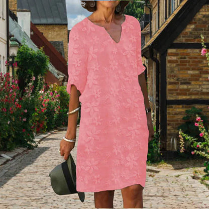 LB | Elegancka letnia sukienka maxi dla kobiet
