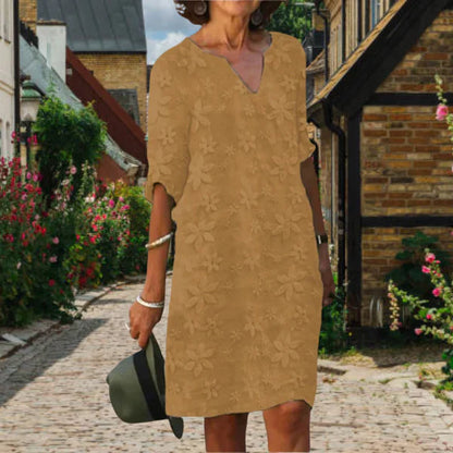 LB | Elegancka letnia sukienka maxi dla kobiet