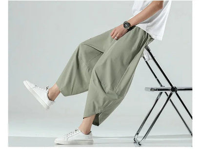 AS | Haremowe spodnie do biegania w stylu vintage