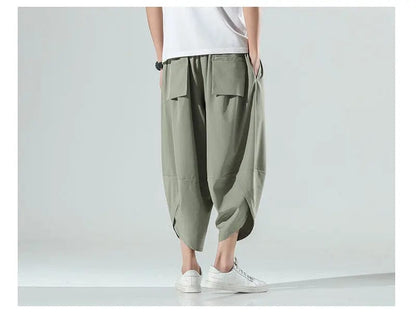 AS | Haremowe spodnie do biegania w stylu vintage