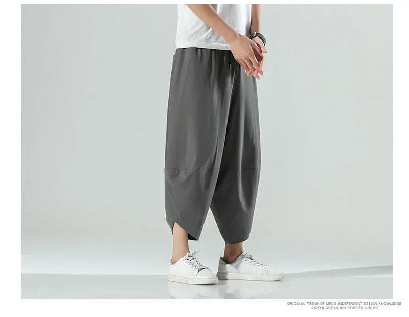 AS | Haremowe spodnie do biegania w stylu vintage