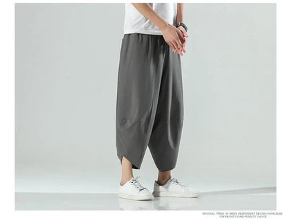 AS | Haremowe spodnie do biegania w stylu vintage