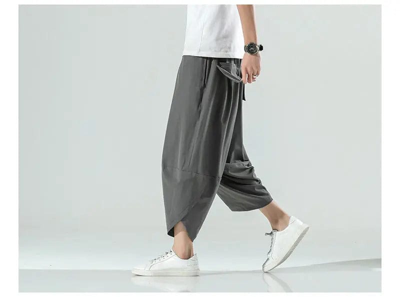 AS | Haremowe spodnie do biegania w stylu vintage