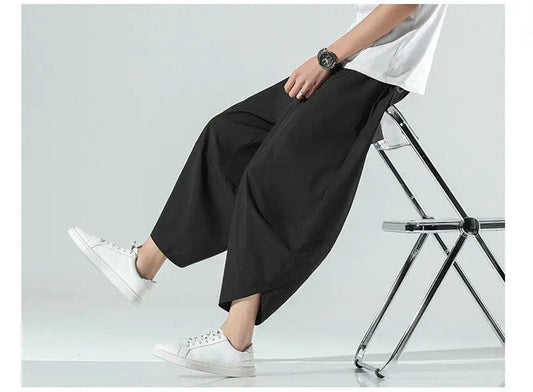 AS | Haremowe spodnie do biegania w stylu vintage
