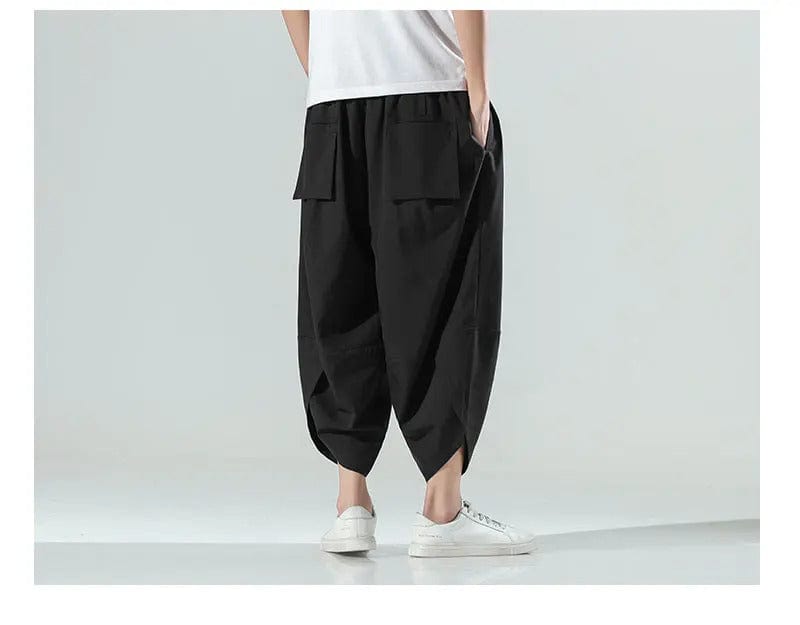 AS | Haremowe spodnie do biegania w stylu vintage