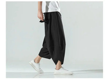 AS | Haremowe spodnie do biegania w stylu vintage