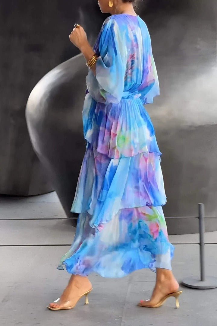 LB | Elegancka sukienka maxi