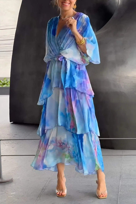 LB | Elegancka sukienka maxi