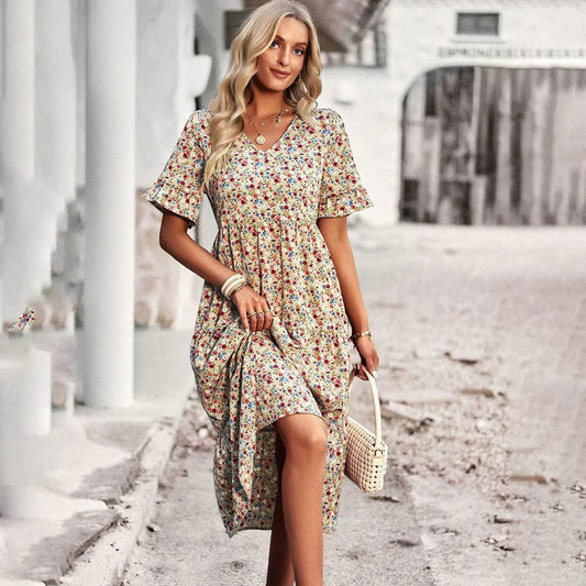 AS | Stylowa sukienka w kwiaty